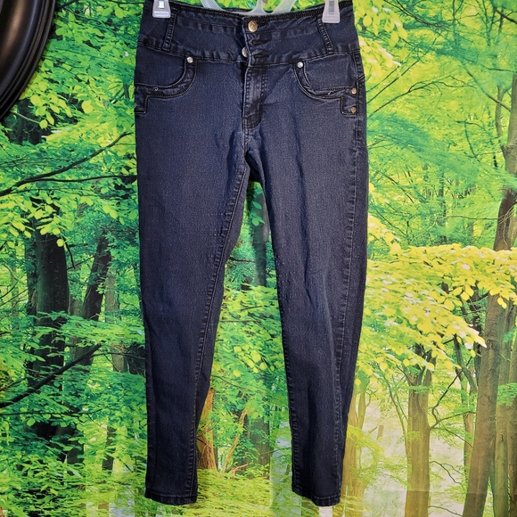 (3406-6)Always Friday, Jeans size 7, Dark blue - Picture 11 of 15